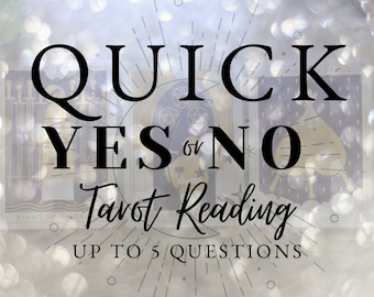 Yes or No Tarot Reading, Quick Answers