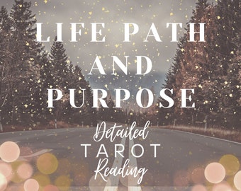 Life Path, Purpose, Where am I Going, What am I Doing in Life, Why Am I Here, Celtic Cross Life Insight Tarot Reading, 10 Card