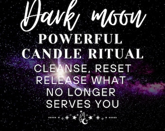 May Dark Moon Blessing, Candle Burning Ritual, Good Luck, Prosperity, Release - 2024 Energy Healing