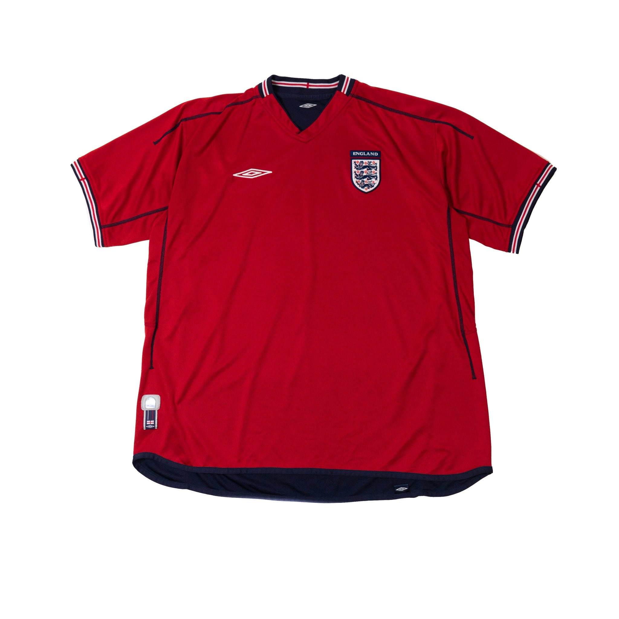 england football kit 2002