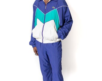 Vintage Lacoste Tracksuit Man Jacket 