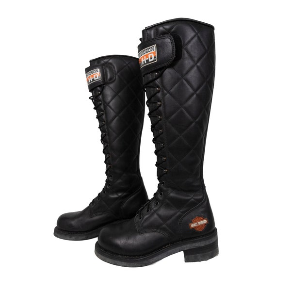 leather biker boots uk