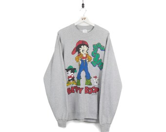 Betty Boop Sweater - Etsy UK
