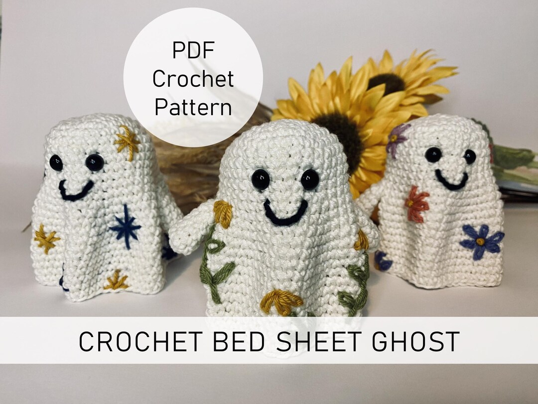CROCHET PATTERN Bed Sheet Ghost PDF Pattern Etsy