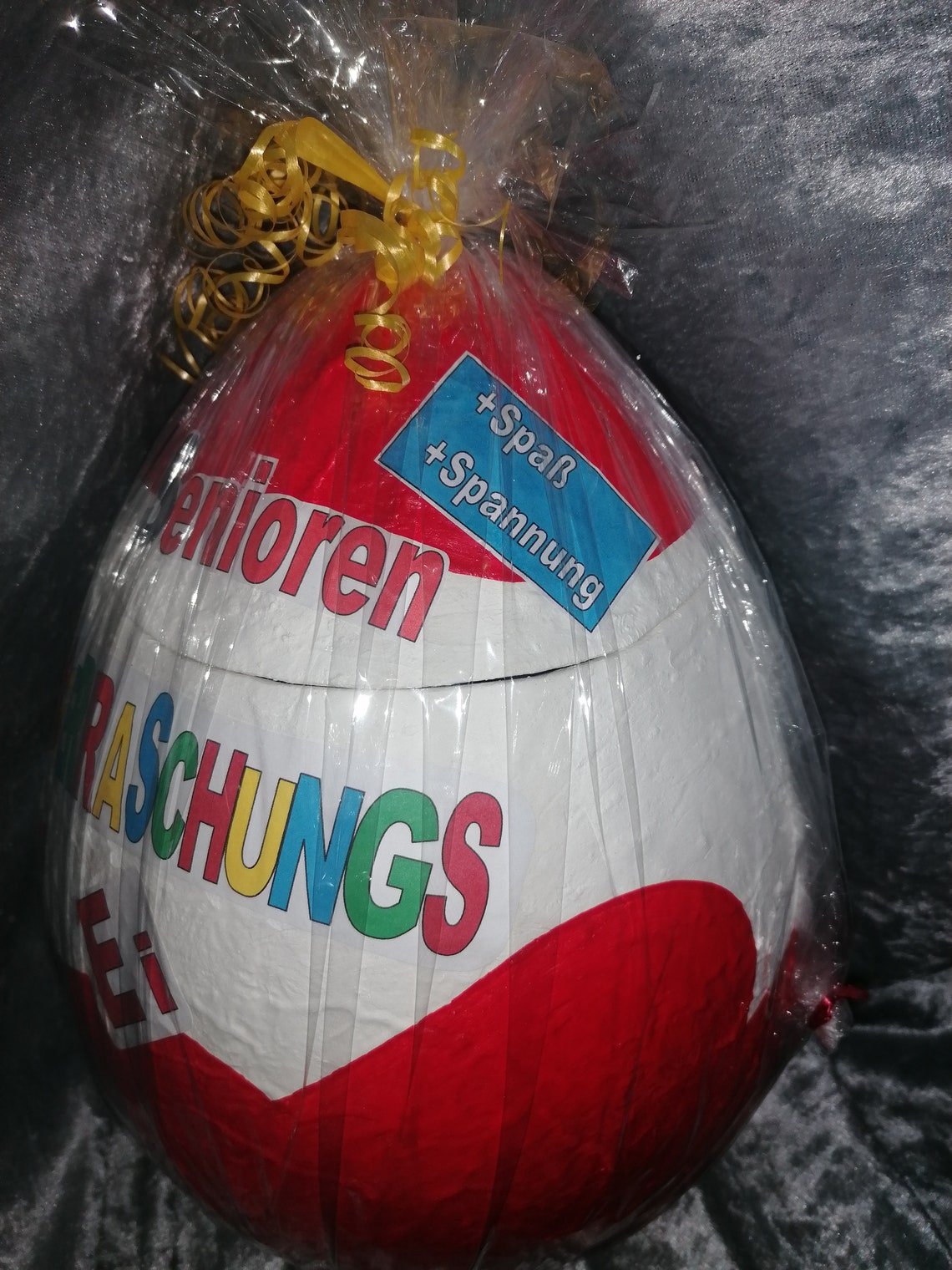Senioren Überraschungsei XXL 30cm zum selberfüllen - Etsy.de