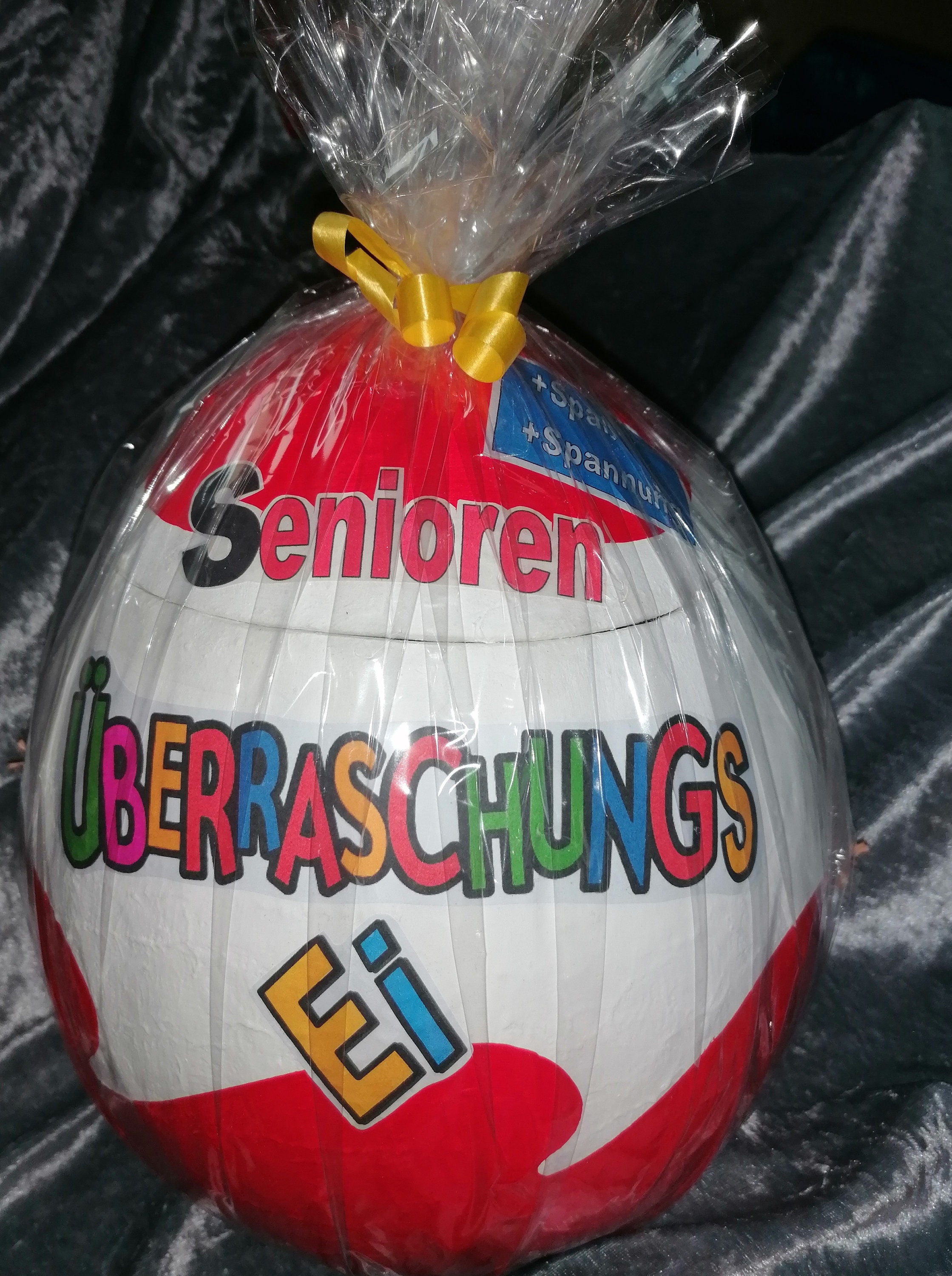 Senioren Überraschungsei XXL 30cm zum selberfüllen - Etsy.de