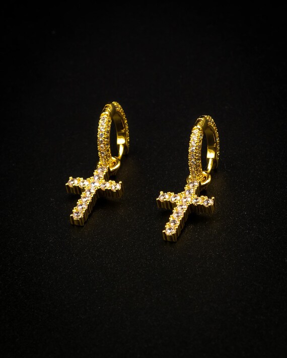 Bust down shop earrings