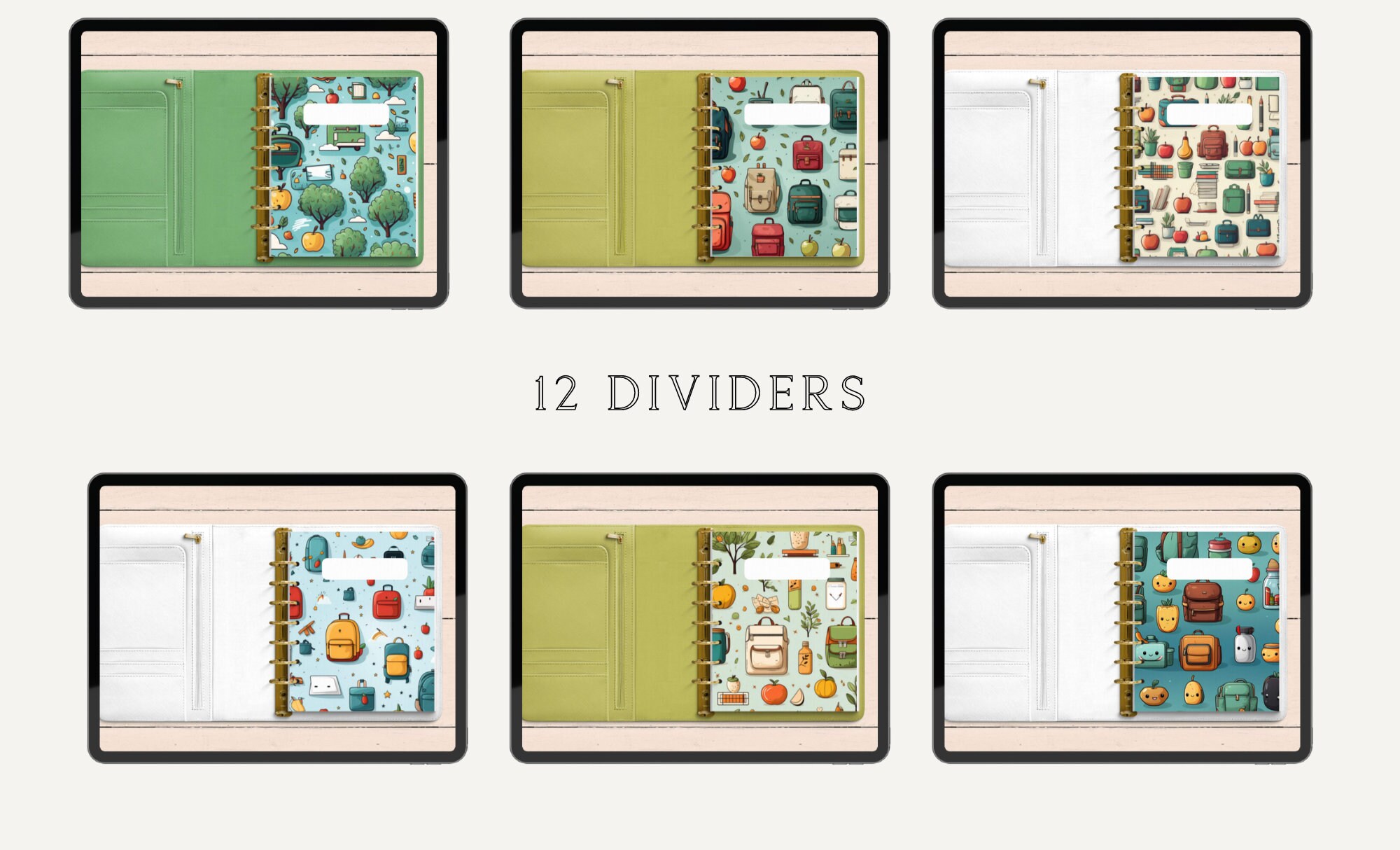 Digital Binder Homeschooling School Student Teacher Binder Etsy