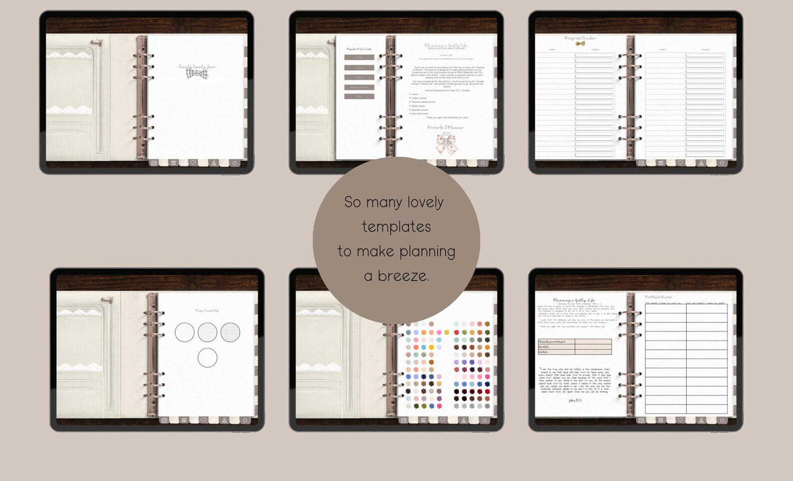 2024 Faith Planner Digital Planner Goodnotes Planner Samsung Notes