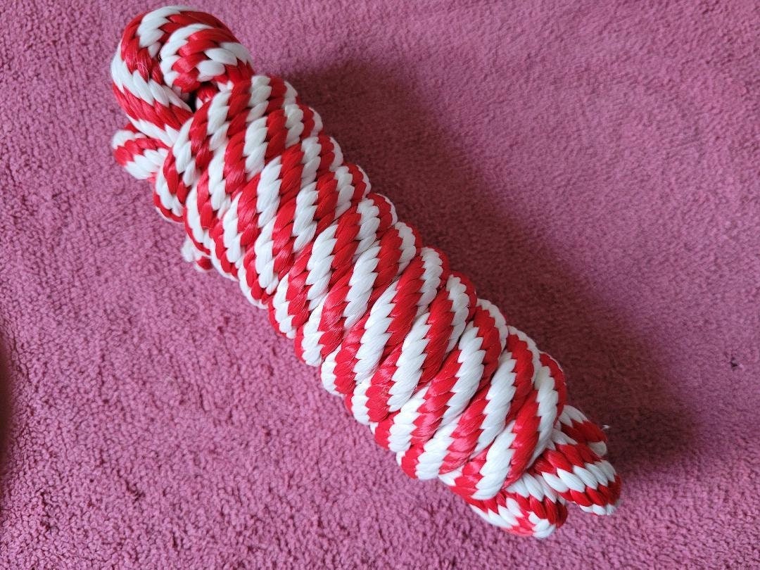 Thick Soft Candy Cane Rope for Holiday Decorations and Crafts That is