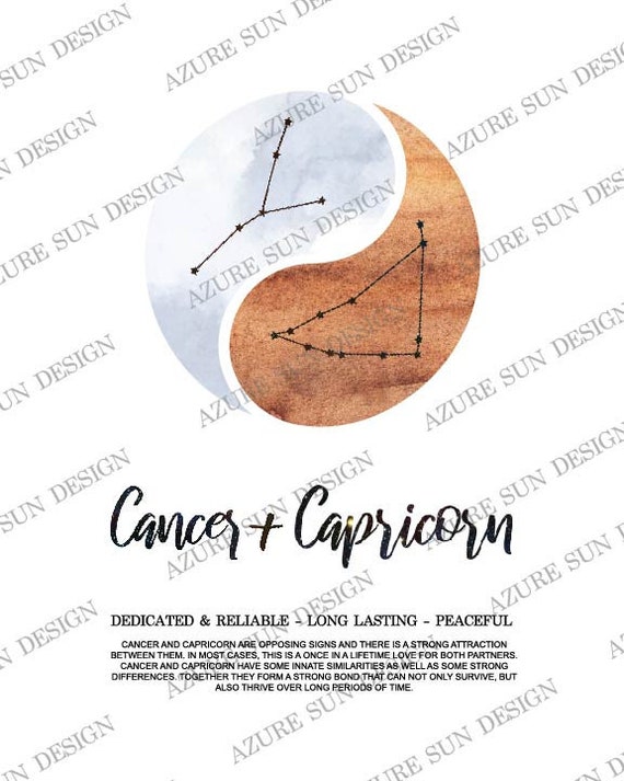 Zodiac sign cancer and capricorn 60 photos