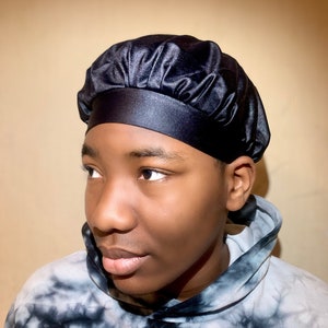 Satin bonnet mens clearance