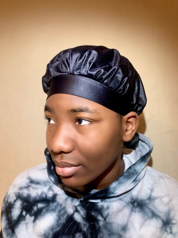 Wide-band Hair Bonnet for Men and Boys 