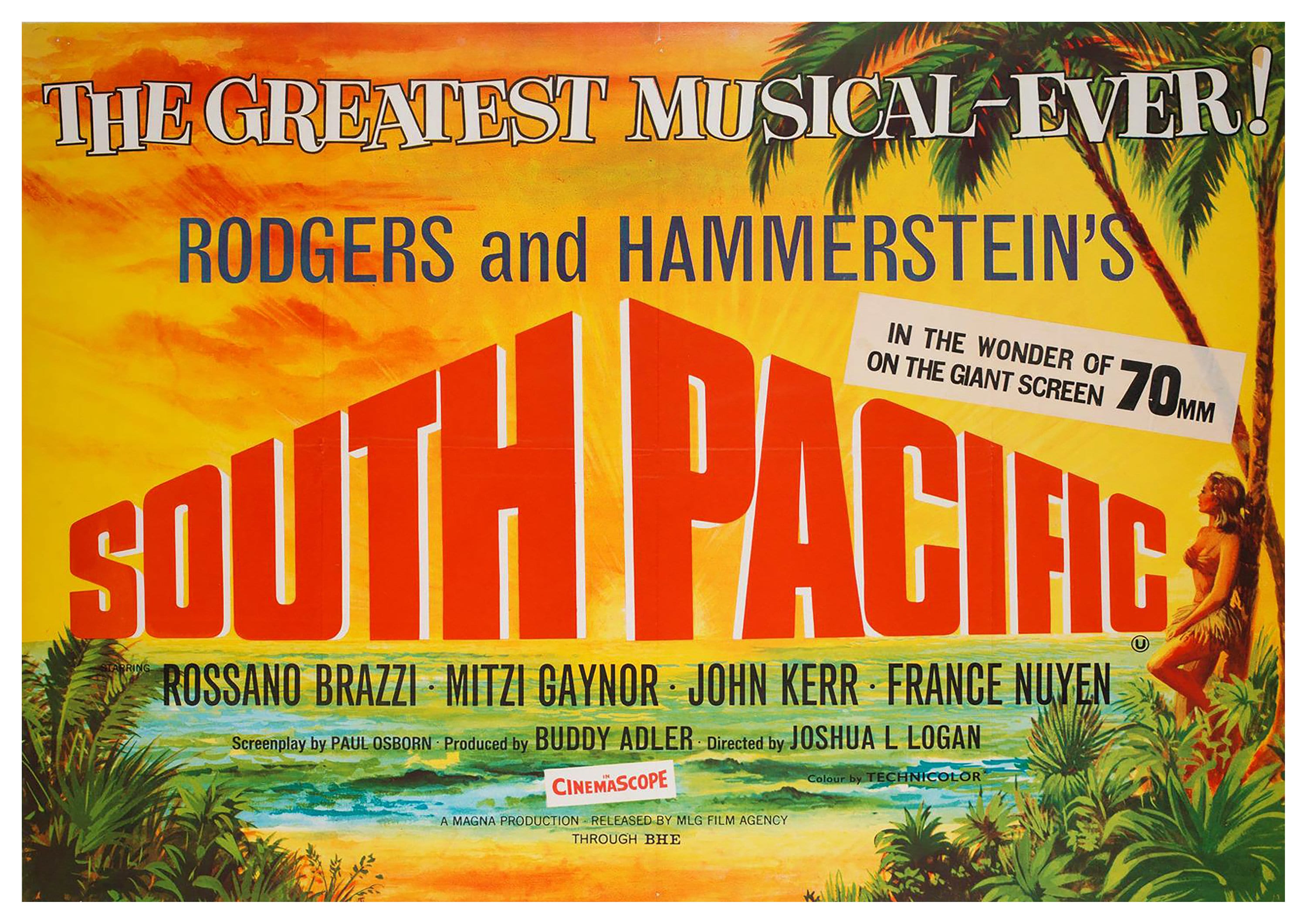Reproduction Vintage Musical south Pacific Etsy