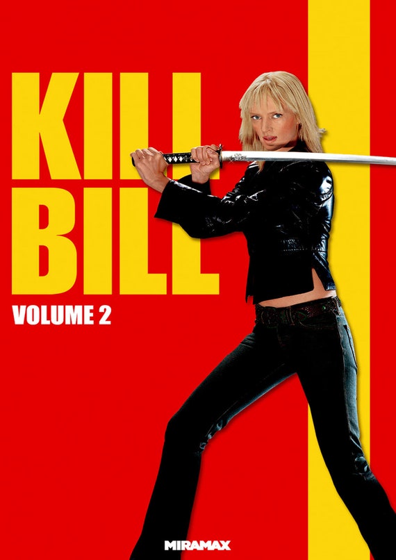 Kill Bill Original Movie Poster