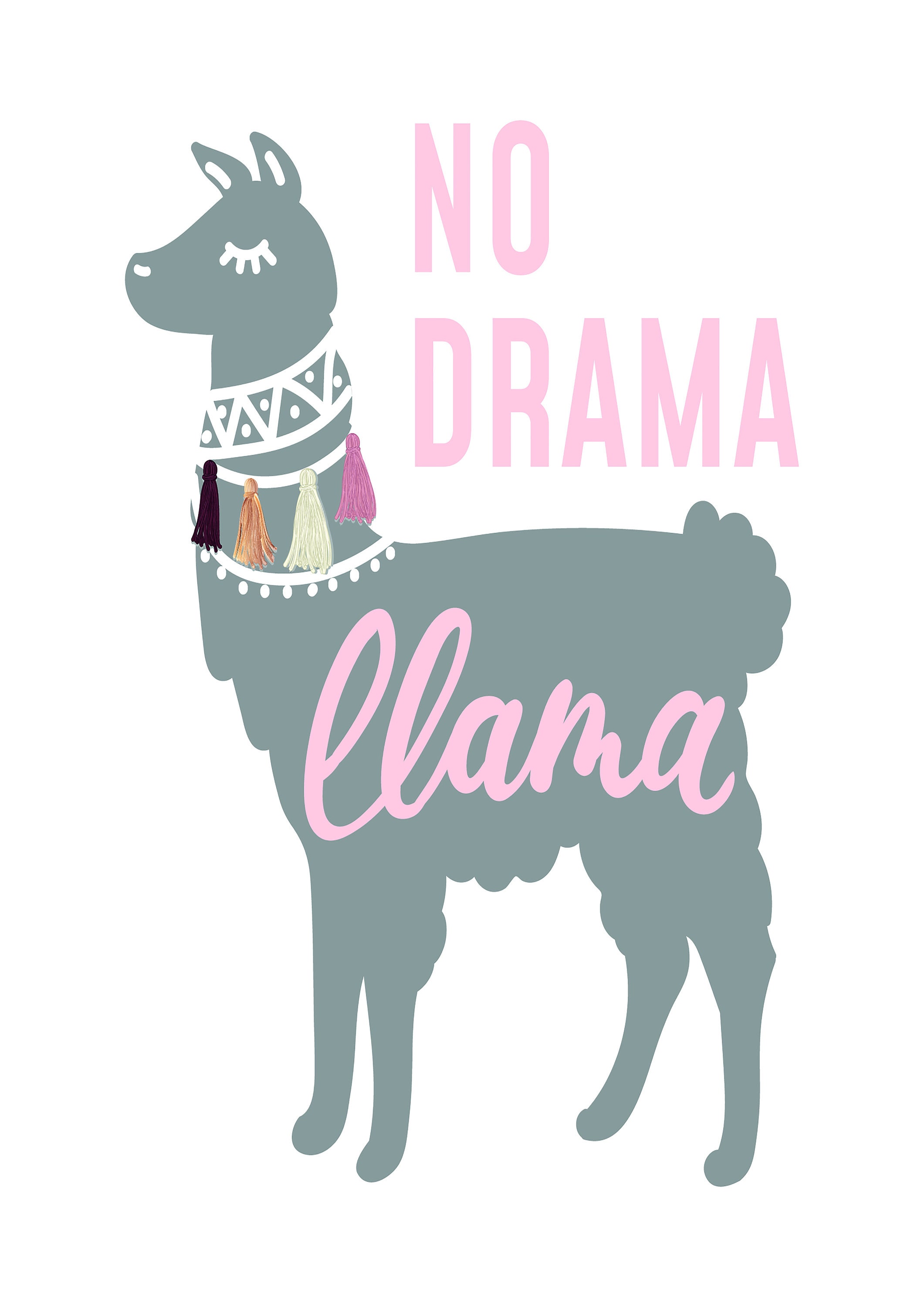 Reproduction Vintage no Available - Wall Drama Etsy Sizes Poster, Art, Home Various Lama