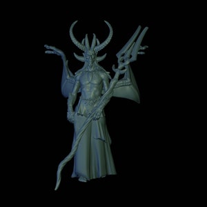 Asmodeus | Prince of Evil | Satan | Fiend | Large | D&D | Pathfinder | TTRPG | 28mm | 32mm | Miniature | Brayan Nafarrate