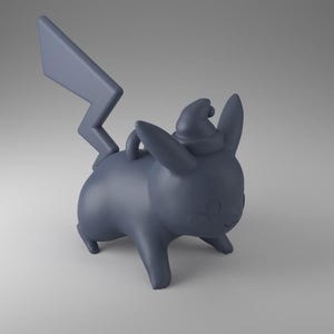 Pikachu | Kerst Pocket Monster | Pocket Monster | Ornament | Kerst | Handgeschilderd afbeelding 2