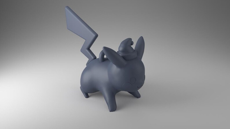 Pikachu | Kerst Pocket Monster | Pocket Monster | Ornament | Kerst | Handgeschilderd afbeelding 2