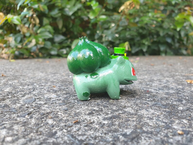 Bulbasaur | Leprechaun Bulbasaur | Pokemon | Ornament | St Patricks Day ...