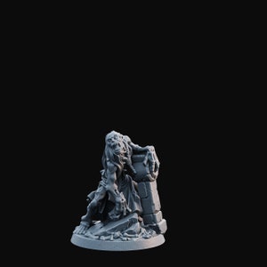 Zombie | Undead | Medium | D&D | Pathfinder | TTRPG | 28mm | 32mm | Miniature | Arbiter Miniatures