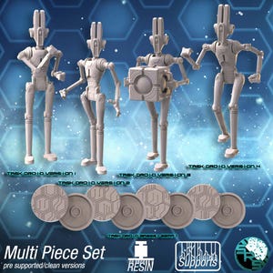 Taak-droids | Construeren | Gemiddeld | D&D | Verkenner | TTRPG | 32 mm | 28 mm | Synchronisatieverhoudingssystemen