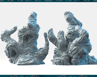 Gibbering Mouther | Aberration | Medium | D&D | Pathfinder | TTRPG | 32mm | 28mm | Brayan Nafarrate