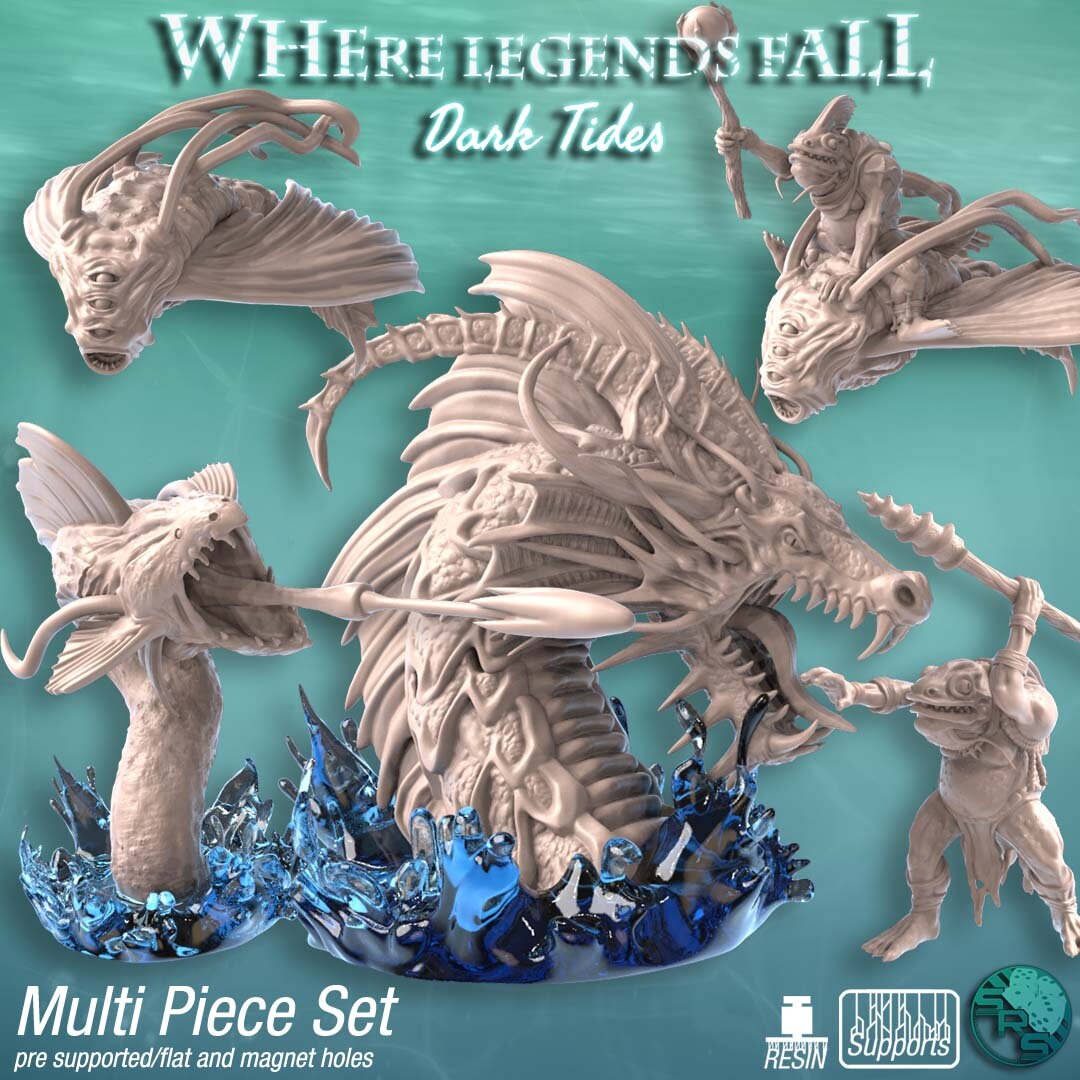 Leviathan | Sea Serpent | Water Dragon | Elemental | Gargantuan
