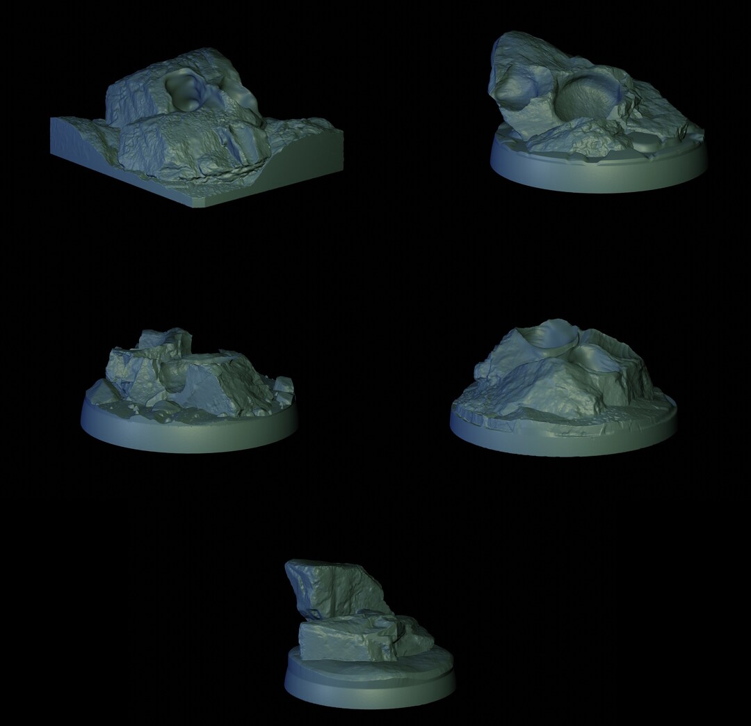 Assorted Bases | 30mm | 35mm | 40mm | 45mm | D&D | Pathfinder | TTRPG ...