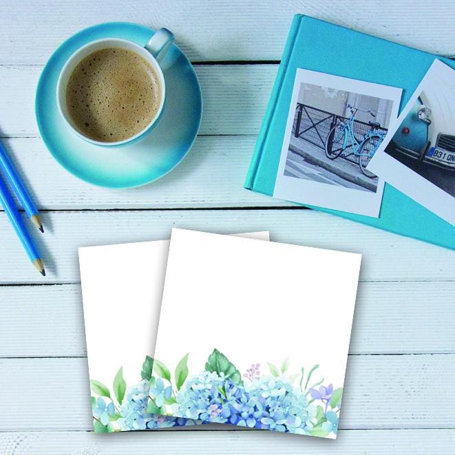 Gekleurde bloemen Kladblok | Notitieblok | To Do-pads | Boodschappenlijstje | Kantoorartikelen | Memo | Notitieblok | Vierkant | Gratis verzending