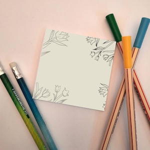 Lief klein notitieblok | Memo | Notitieblok | Vierkant | Gratis verzending