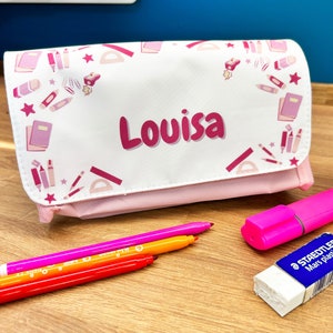 Kinder personalisierte Federmäppchen, Kinder personalisierte Federmäppchen Jungen oder Mädchen rosa Federmäppchen Lehrer Geschenk