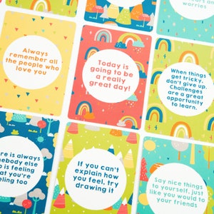 Remindfuls Mindful Reminders for Kids Affirmation Cards for Children Uplifting Quote Cards Positive Reminders for Kids image 2