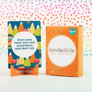 Tarjetas de afirmación para niños, tarjetas de citas motivacionales y edificantes, recordatorios positivos para niños, atención plena para la escuela primaria
