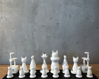 Cats of chess: the purr-fect strategy set