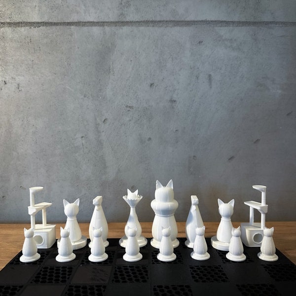 Cats of chess: the purr-fect strategy set