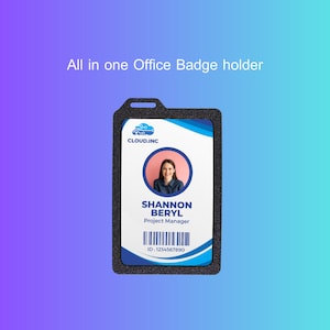 All-In-One Office Badge Holder