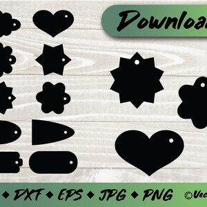 Tag label SVG template bundle | Tags Cut File | Gift Tag svg | Price Tags svg | Instant Download | Cricut Silhouette dxf eps jpg png svg