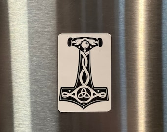 Viking Thor Hammer Fridge Magnet| Kitchen Decor