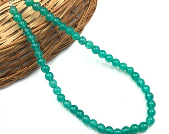 30 perle di giada abaco di 4x2 mm tinte di verde maculato PG427 - Italia