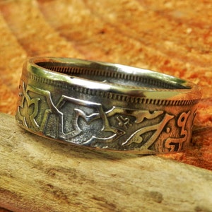 10 piastre coin ring from Egypt