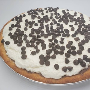 Keto Chocolate Cream Pie Recipe / Sugar-free / Low-carb / Gluten-free