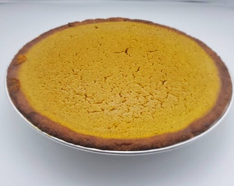 Recette de tarte à la citrouille Keto / Sans sucre / Faible en glucides / Sans gluten / Style du Sud