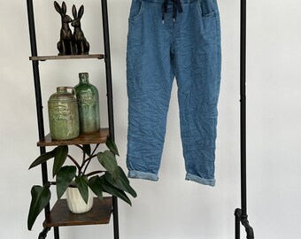 Denim magische broek