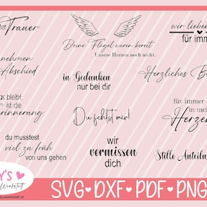 Fichier traceur deuil, adieu, funérailles, fichier traceur lettrage, svg dxf, perte