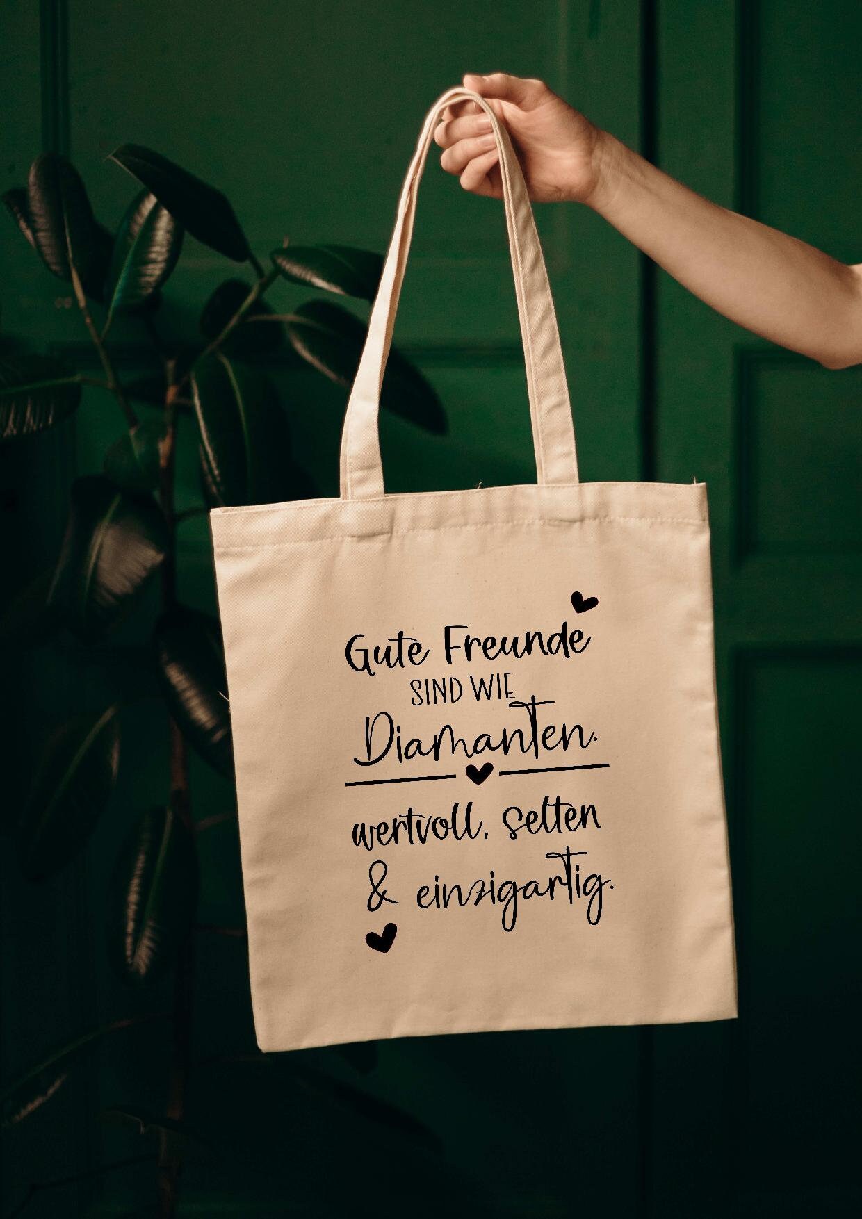 Kdqua Friends Forever Make-up-Tasche – Leinen Kosmetiktasche Mit Reißverschluss, 25,4x19,1 Cm, Geschenk Für Freundin, BFF, Schwester