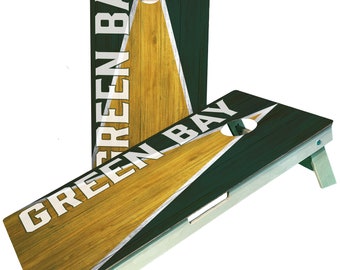 Green Bay Football Team Pro Style Cornhole Boards