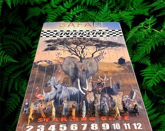 Safari Animal Horse Race Game: Gambling Dice Game