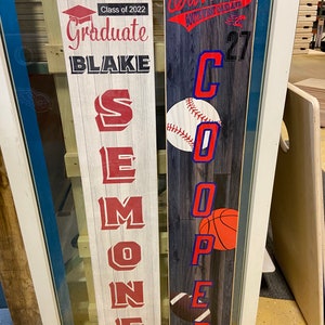 Custom Graduation/Kids Porch/Bedroom/Outdoor Sign