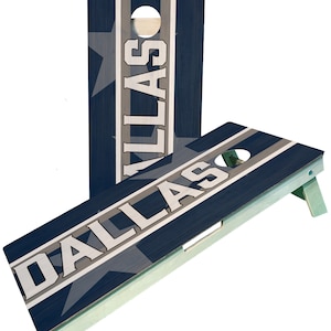 Dallas Texas Pro Style Cornhole Boards